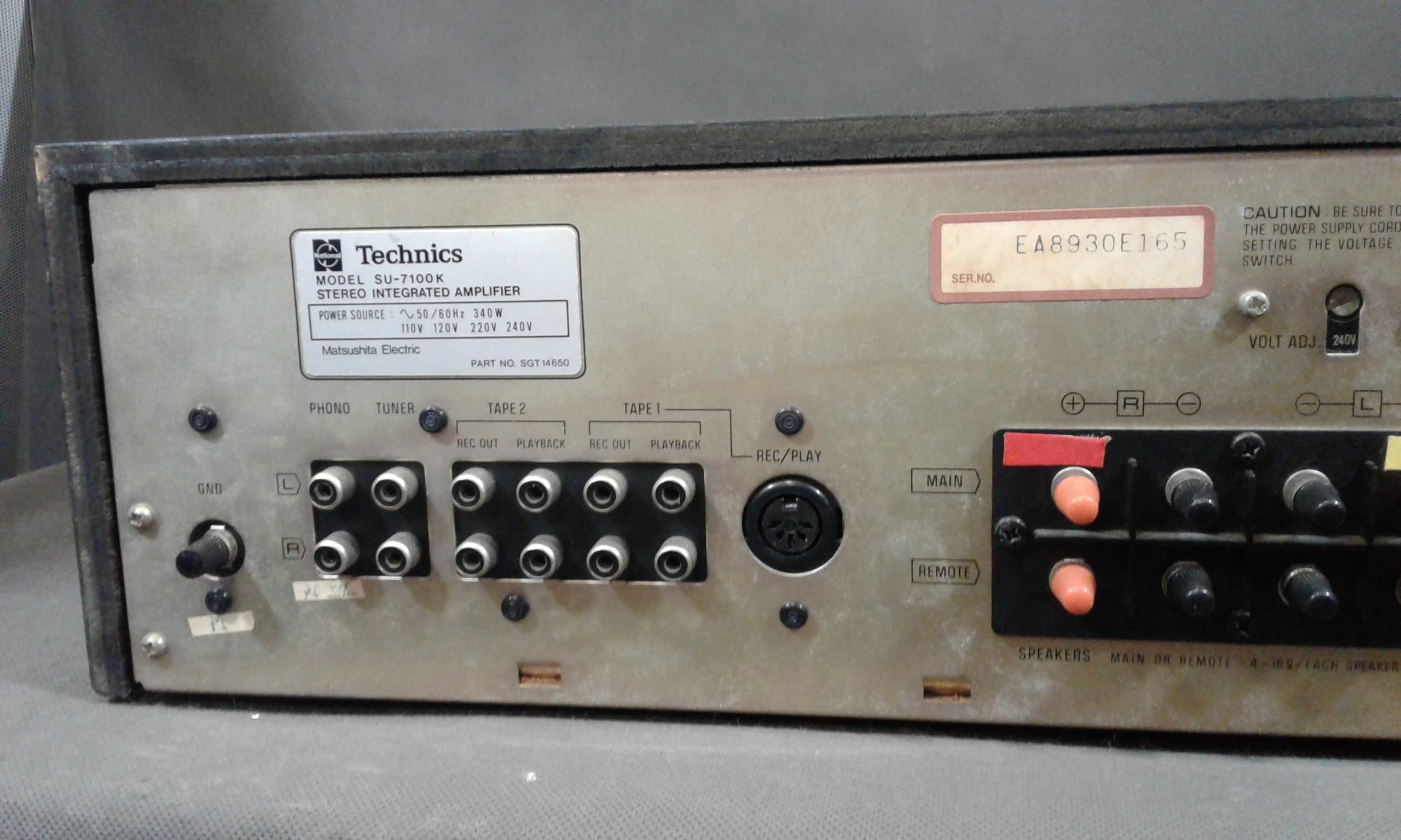 TECHNICS SU-7100,wzmacniacz stereo