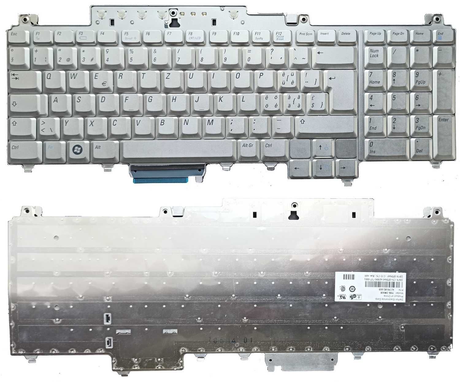 Klawiatura do Dell Inspiron 1721 XPS 1720 M1720 M1730 /DE28los+pl