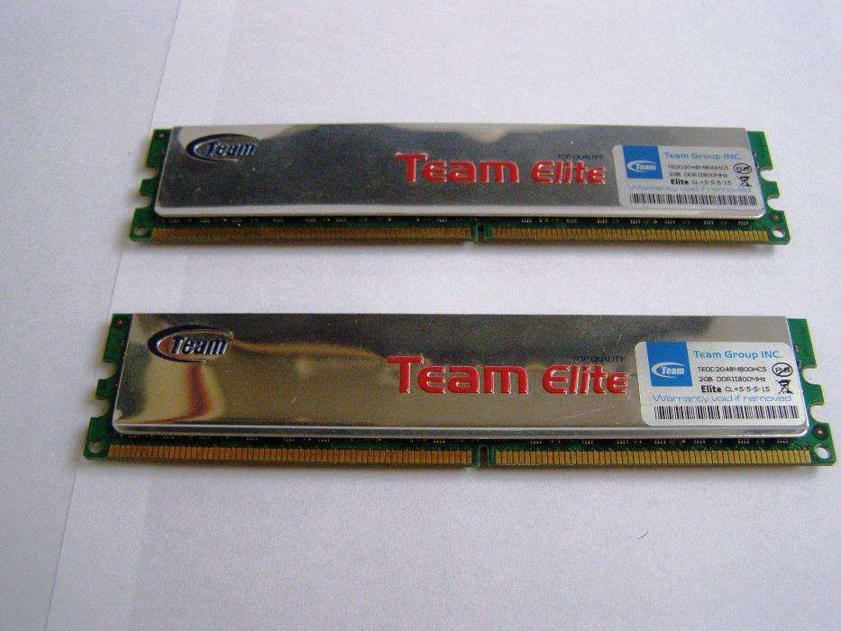 Memorias Team Elite DDR2 4GB(2x2GB) 800Mhz CL5