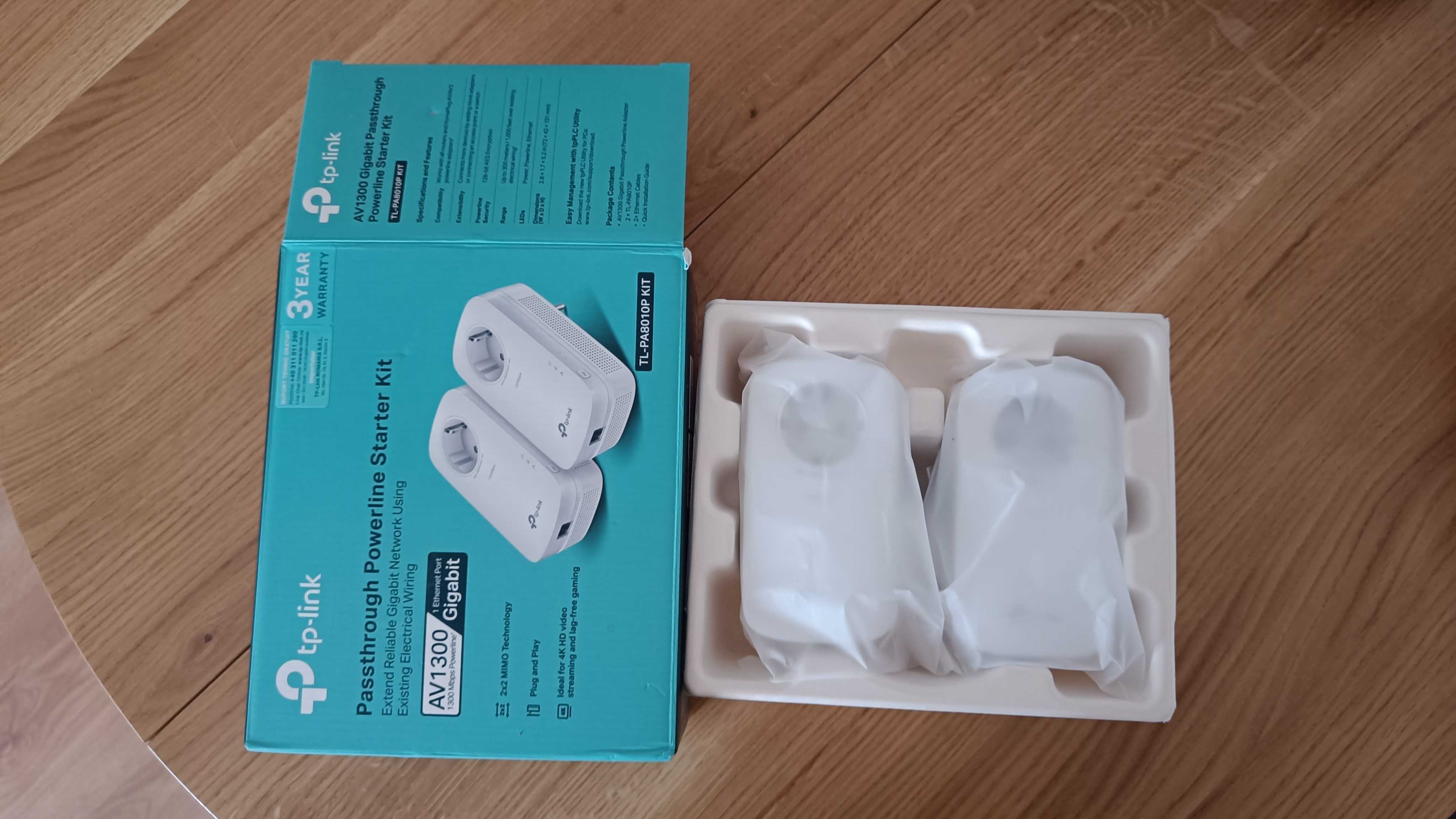 Adapter sieciowy powerline TP-LINK TL-PA8010P KIT