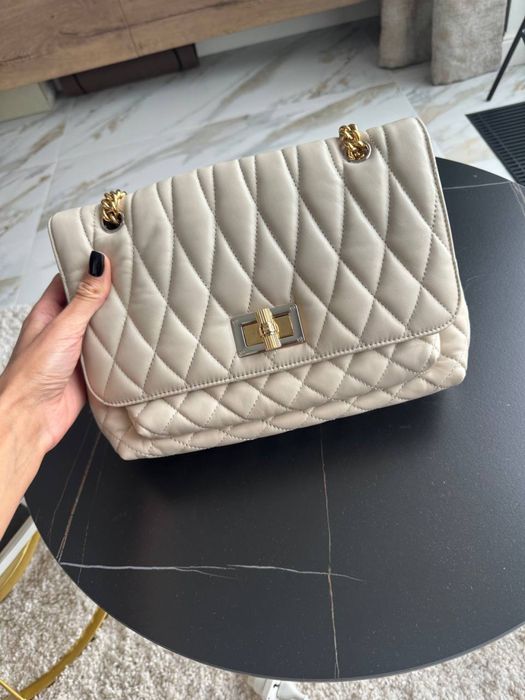 Сумка бежевая Lanvin