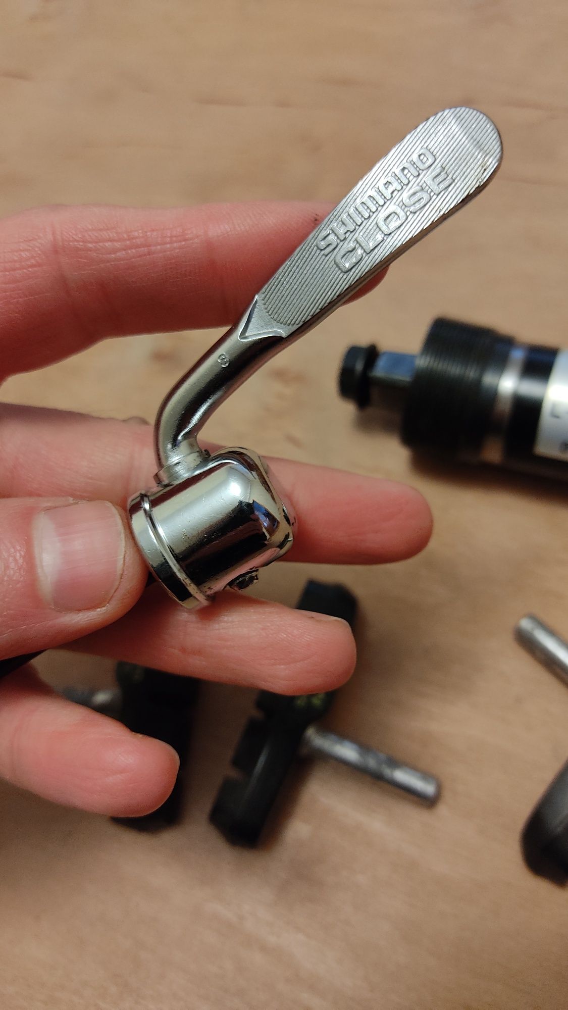 Shimano Колодки Эксцентрики Диск тормозной Каретка Подседельный штырь
