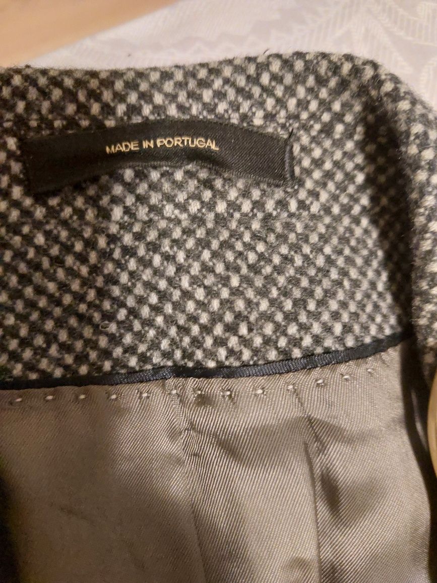 Чоловіче шерстяне пальто Massimo dutti