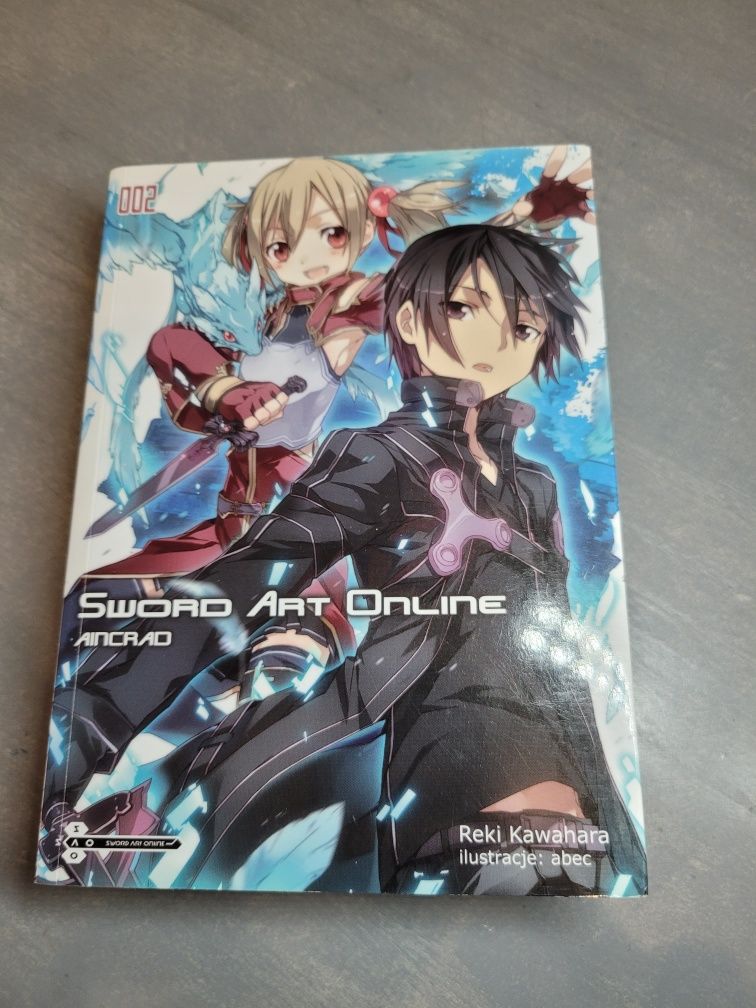 Reki Kawahara Sword Art Online Tom 1, 2, 3, 4 Aincrad, Taniec wróżek