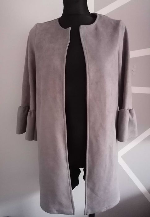 Marynarka, narzutka, szerokie rękawy