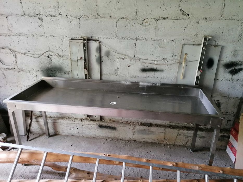 Zlew ze stali nierdzewnej 228x88
