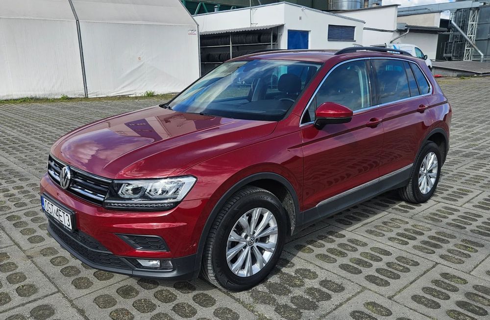 Volkswagen Tiguan Świetny stan, serwis ASO, polski salon, jeden kierowca, max wyposażeni