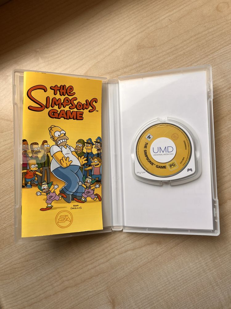 The Simpsons game gra na psp