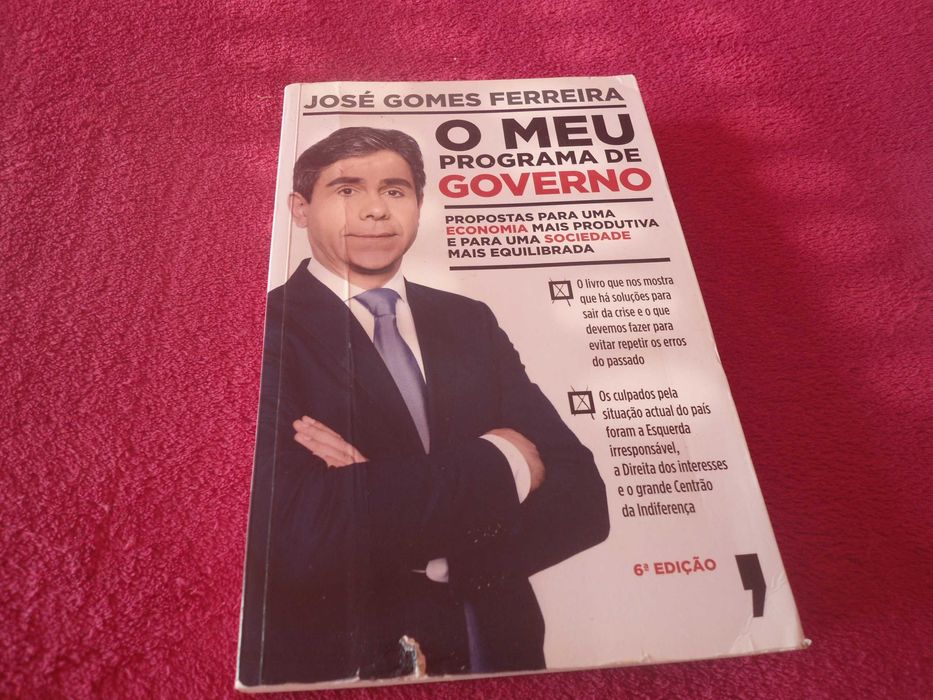 O Meu Programa de Governo por José Gomes Ferreira