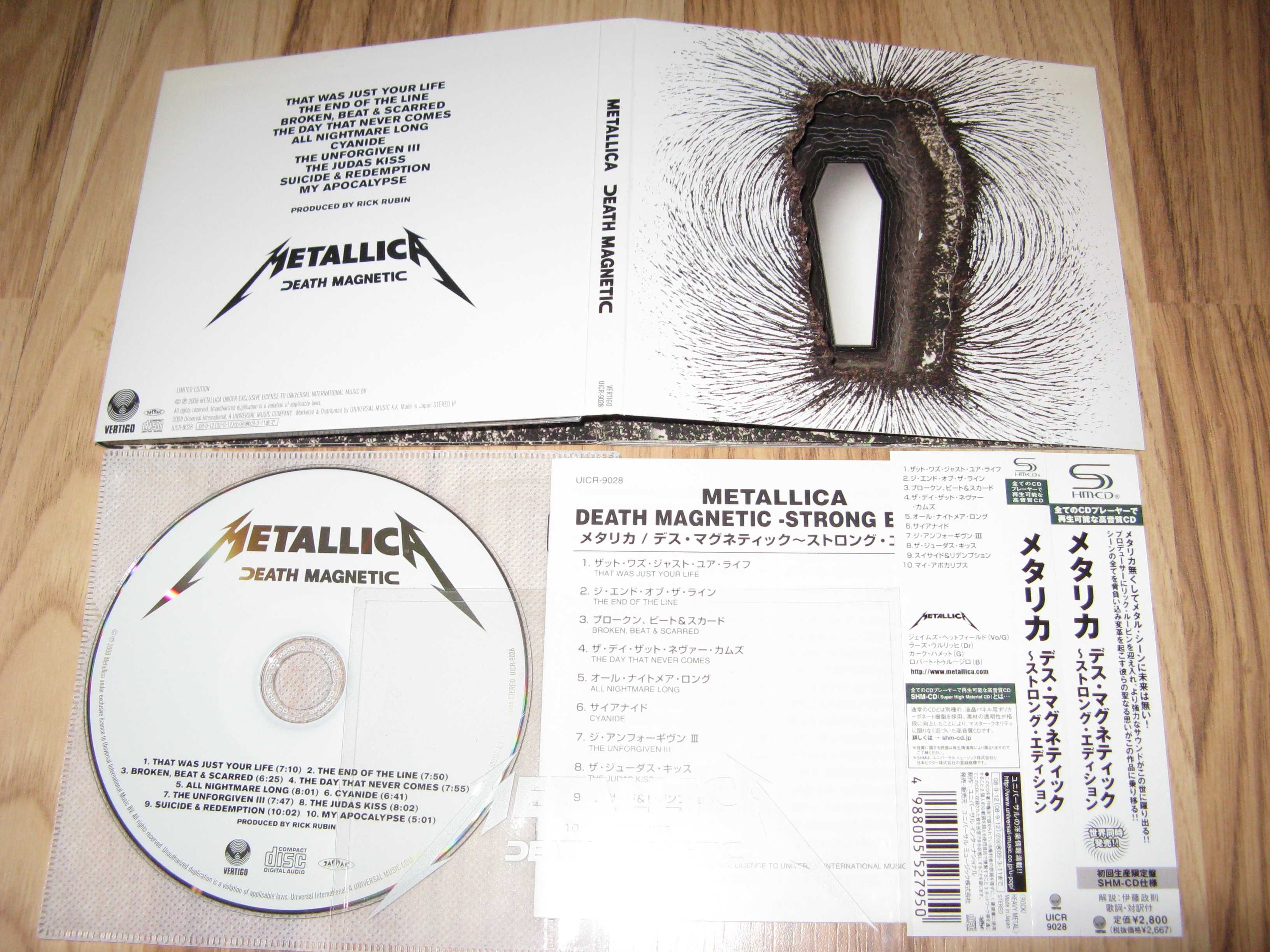 Metallica – Death Magnetic  Japan+OBI '08