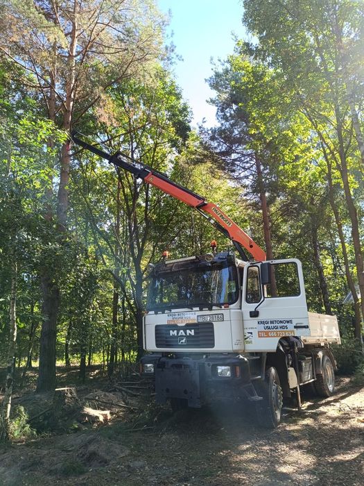 Man fe310A 4x4 pojazd specjalny, utrzymanie dróg, energetyka