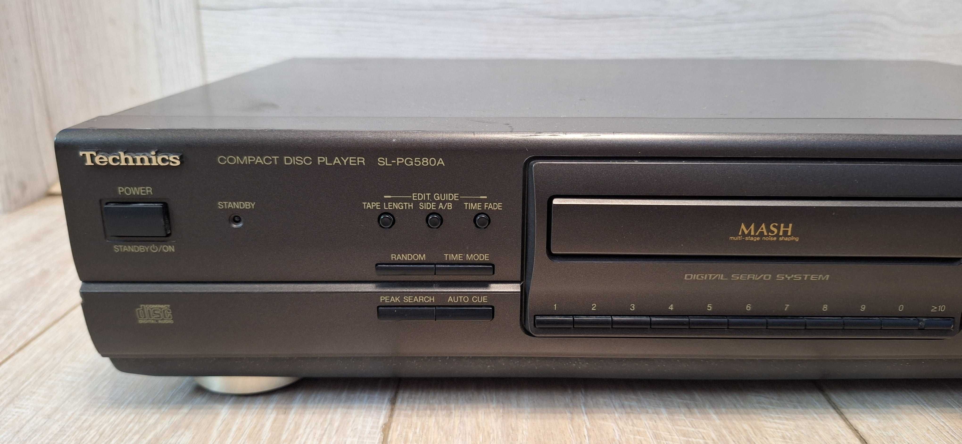 Technics Odtwarzacz CD SL-PG 580A + Przewody OKAZJA 100 % Sprawny BDB