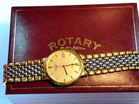 Rotary Prestige meski szwajcarski zegarek kwarcowy vintage