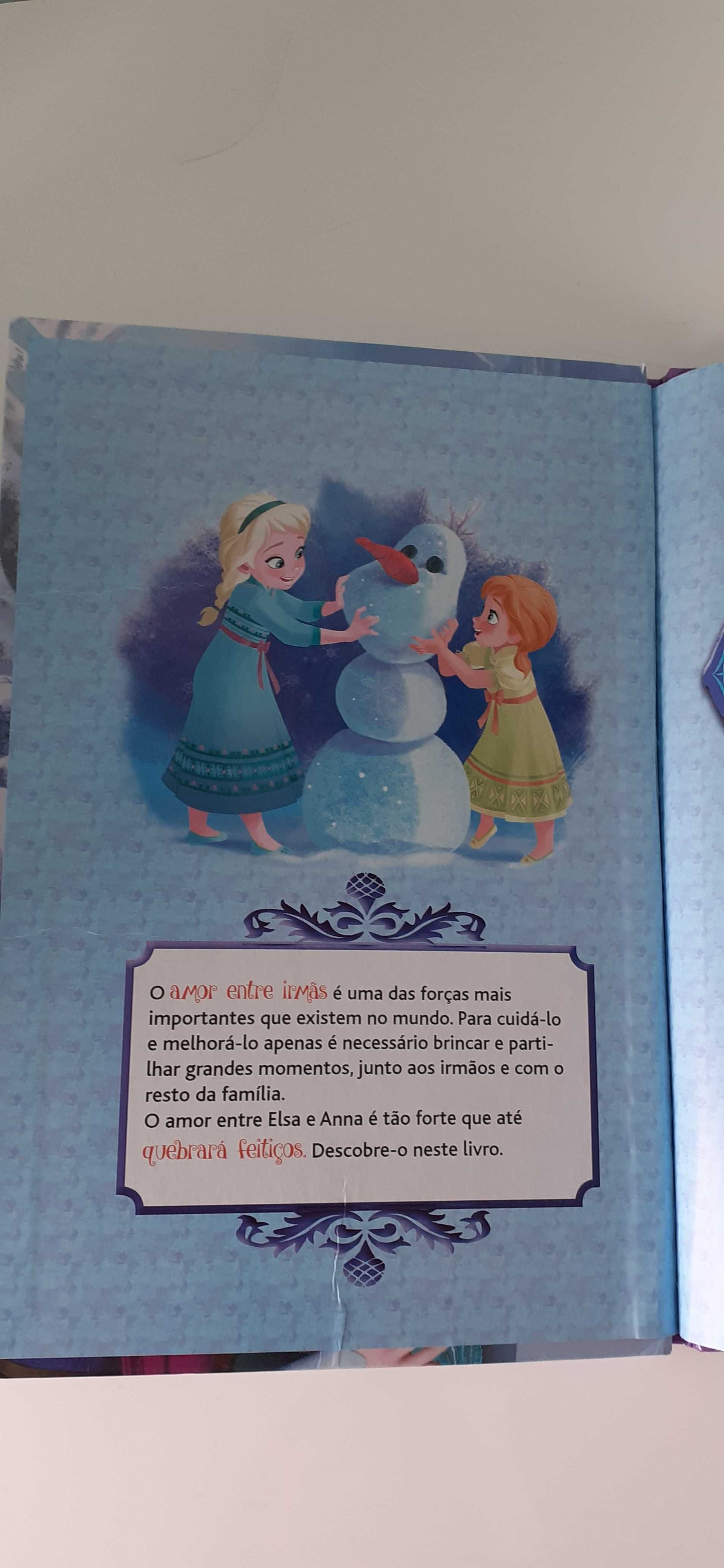 Livro "Frozen" infantil