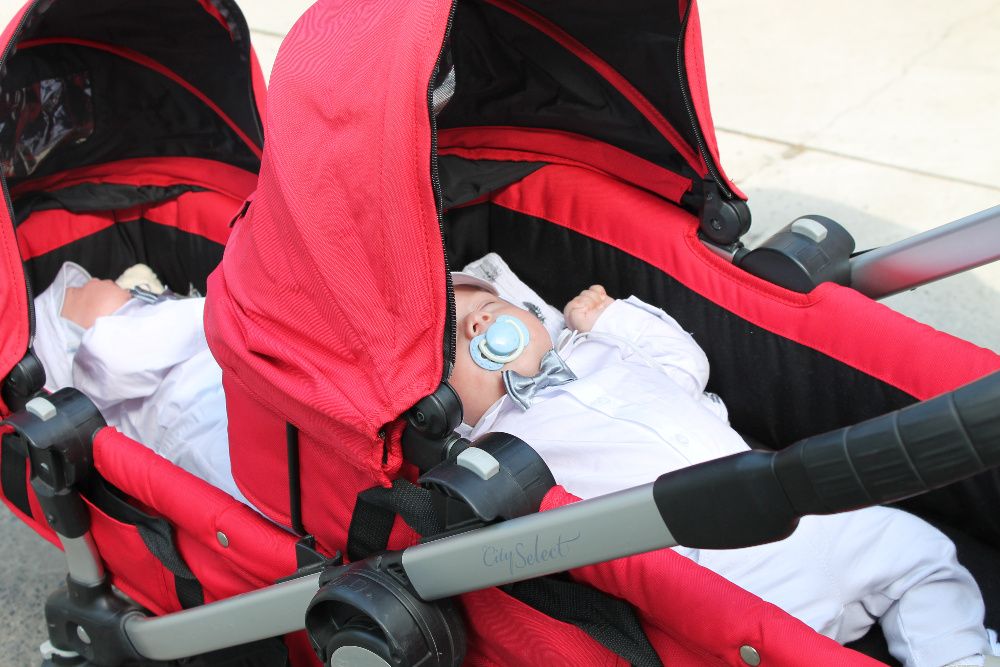 Wózek Baby Jogger City Select 3w1- cały komplet dla bliźniąt