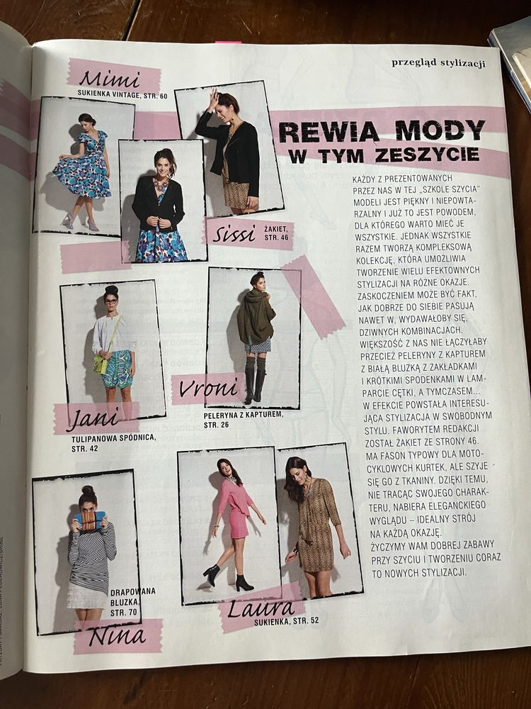 Burda szkoła szycia cz. 2