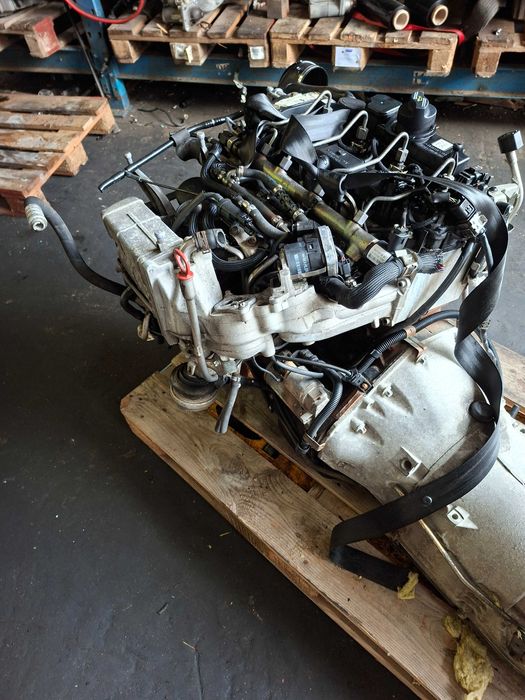 Silnik Mercedes E klasa W211 lift 646 kompletny