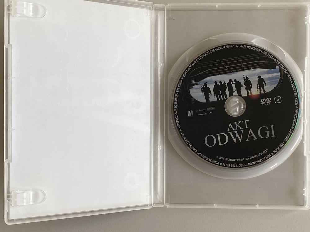 Akt odwagi dvd filmy