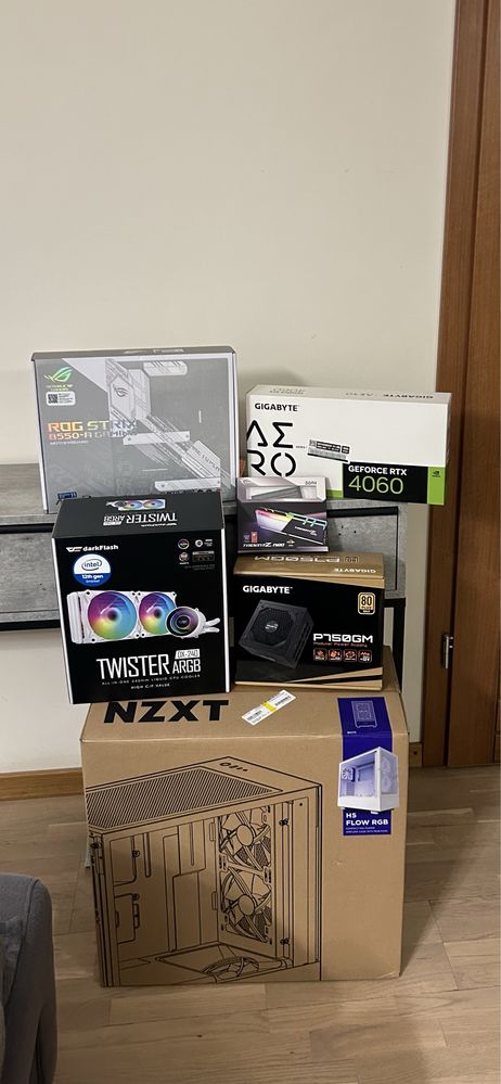 Okazja! biały komputer gamingowy Ryzen 5 5600x,rtx 4060/na zamowienie