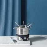 Zestaw do fondue, przenośna indukcja, garnek indukcyjny