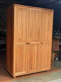 Szafa sosnowa 3 drzwiowa szer.120x gł.59 sosna drewniana