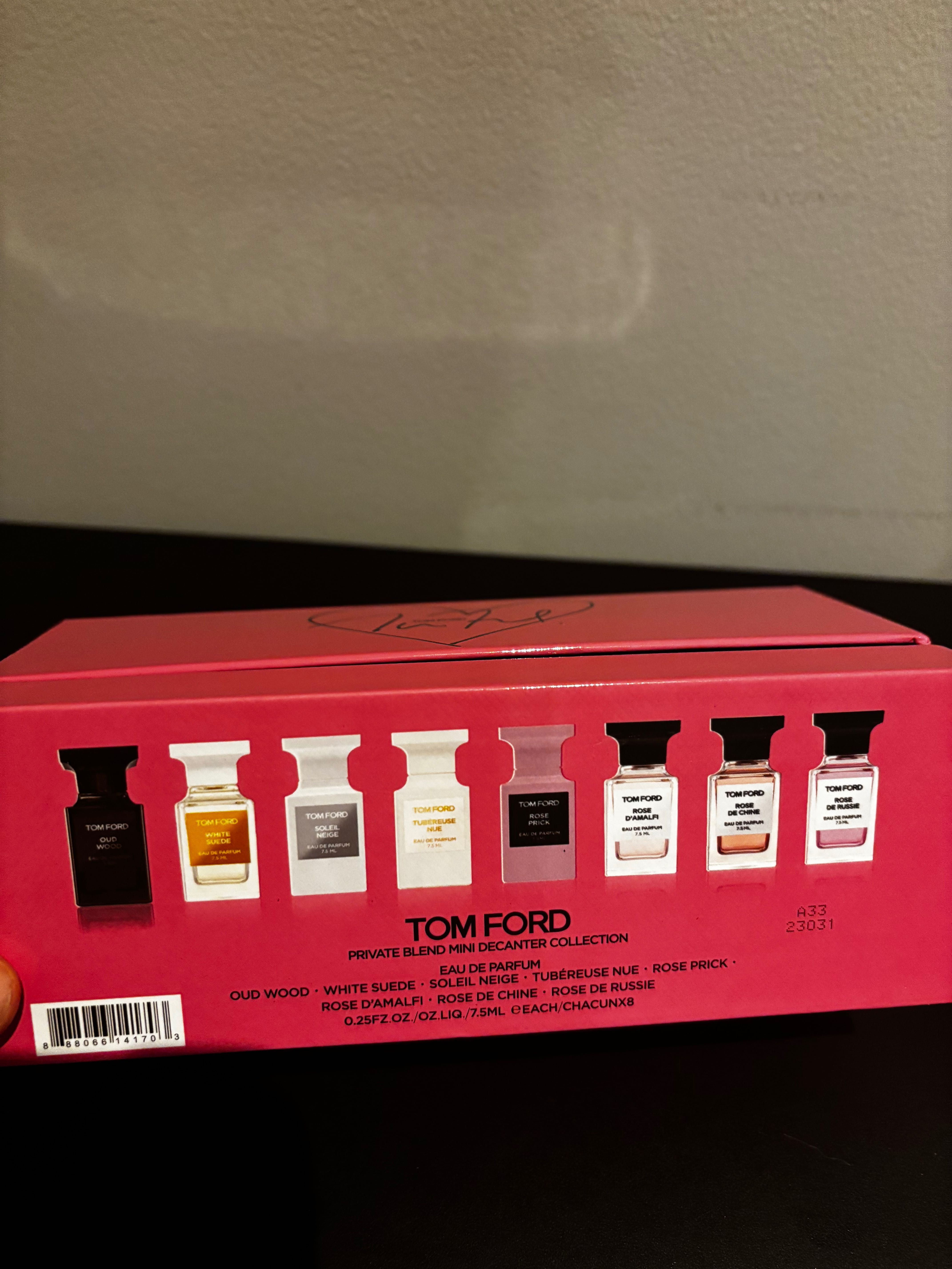 Conjunto de perfumes