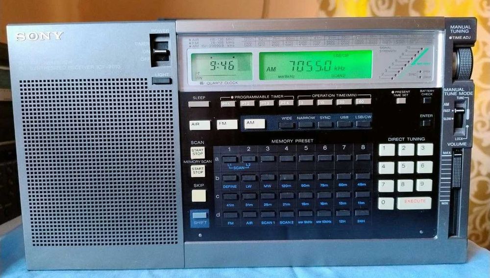 SONY ICF-2001D радиоприемник.