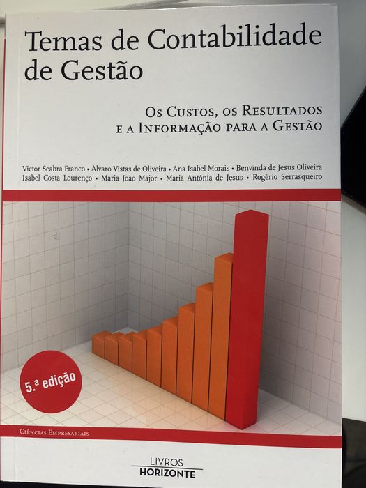 Temas de contabilidade de Gestão 5ª edição