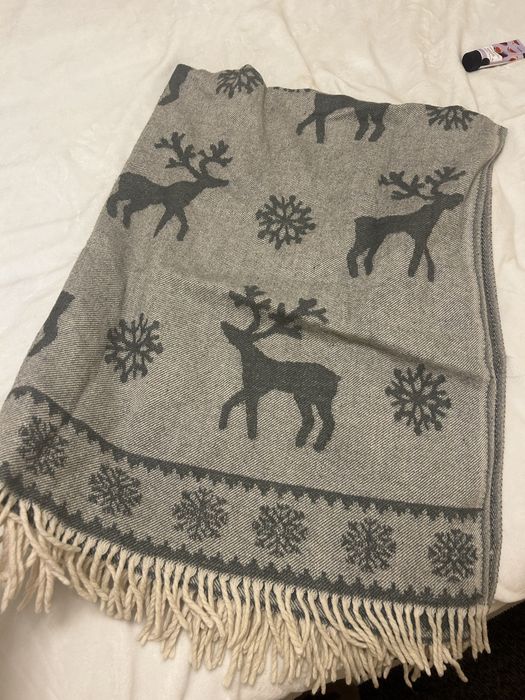 Плед шерстяной ТМ Vladi ONTARIO Олені (Норвегія)