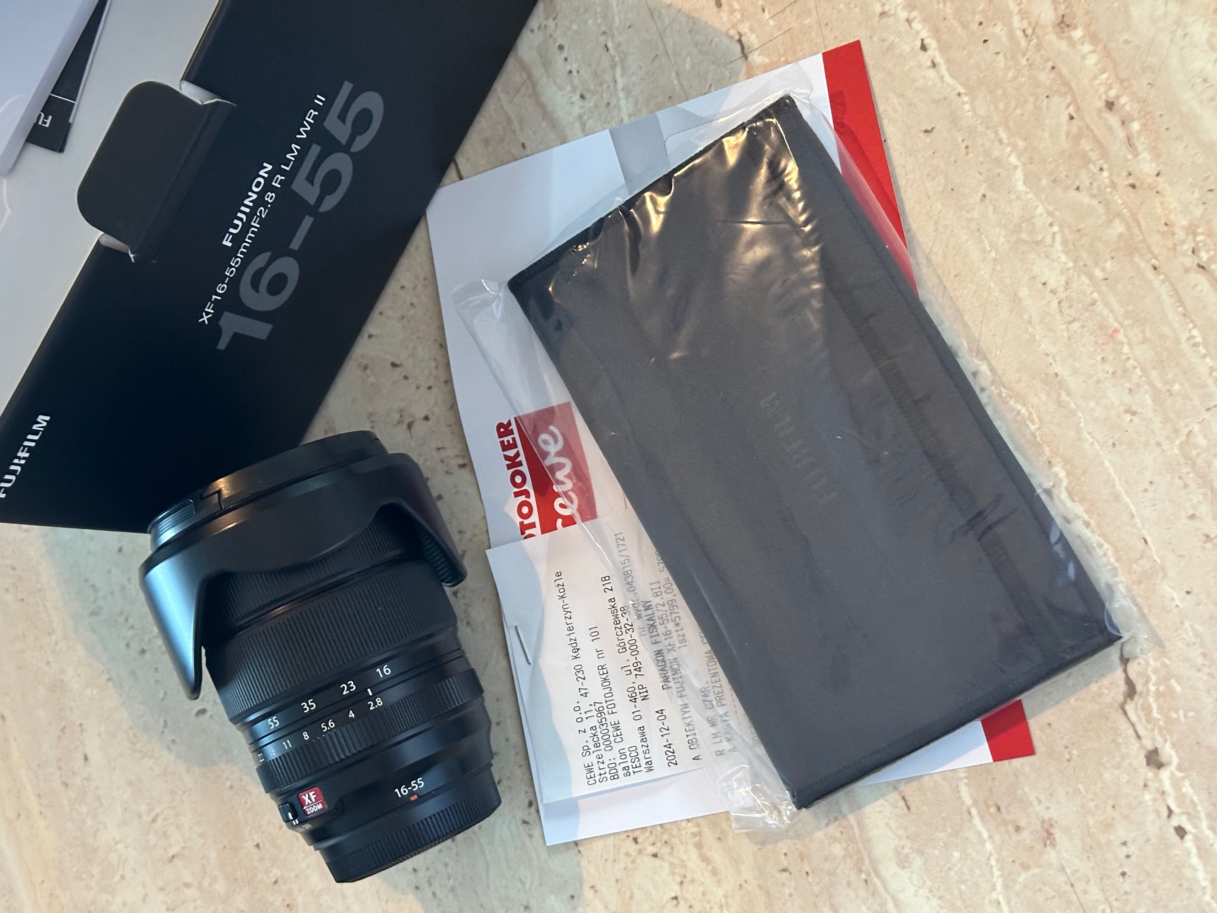 Fujifilm Fujinon XF 16-55 F2.8 R LM WR II najnowszy model, gwarancja!