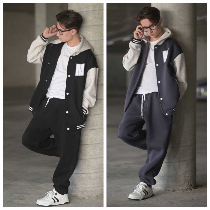 Підлітковий теплий спортивний костюм,  розміри на рости 146 — 170