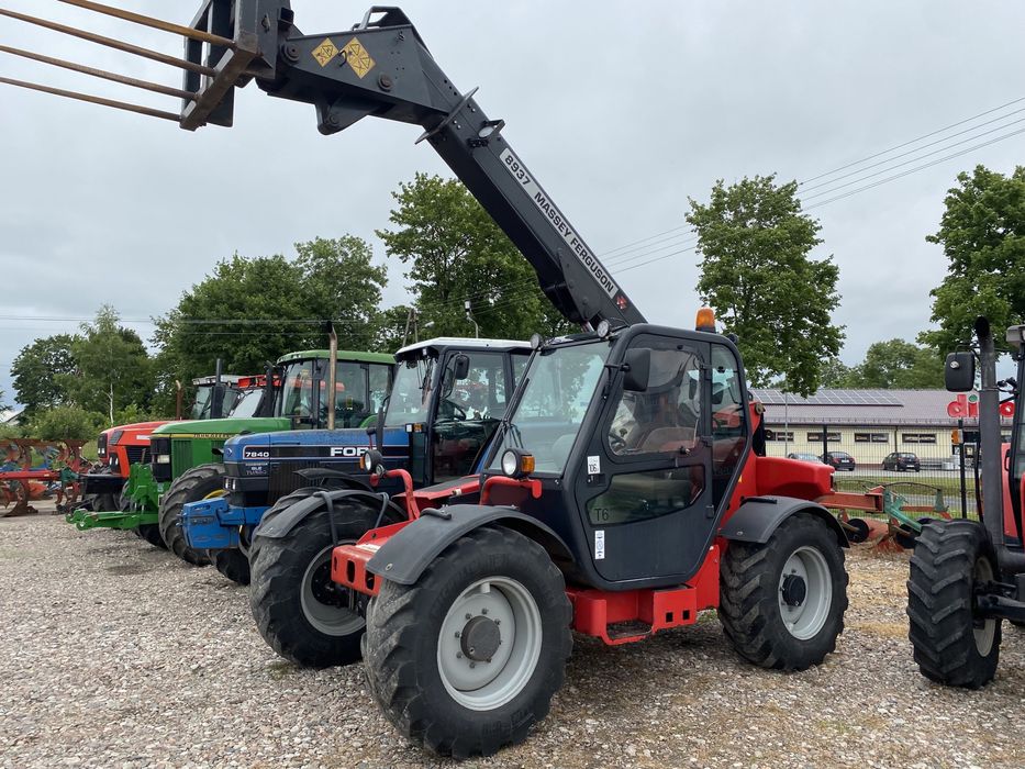 Ładowarka teleskopowa MASSEY FERGUSON 8937 - Oryginalny stan 6600mtg