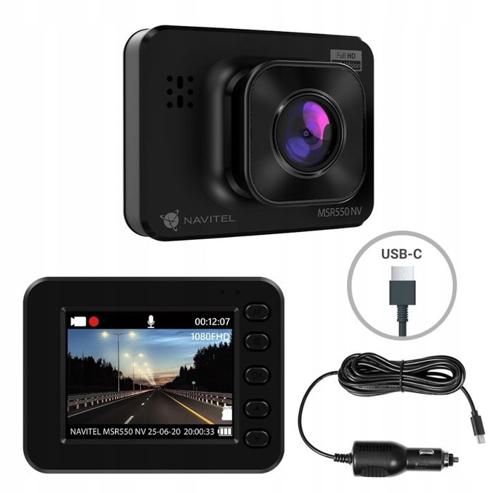 Wideorejestrator Navitel MSR550 NV + karta pamięci 32Gb