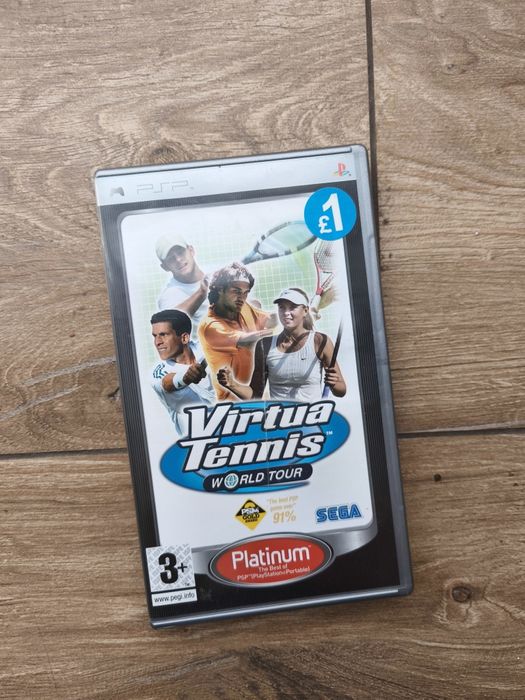 Диск з грою Virtua Tennis: World Tour для PSP (Оригінал)
