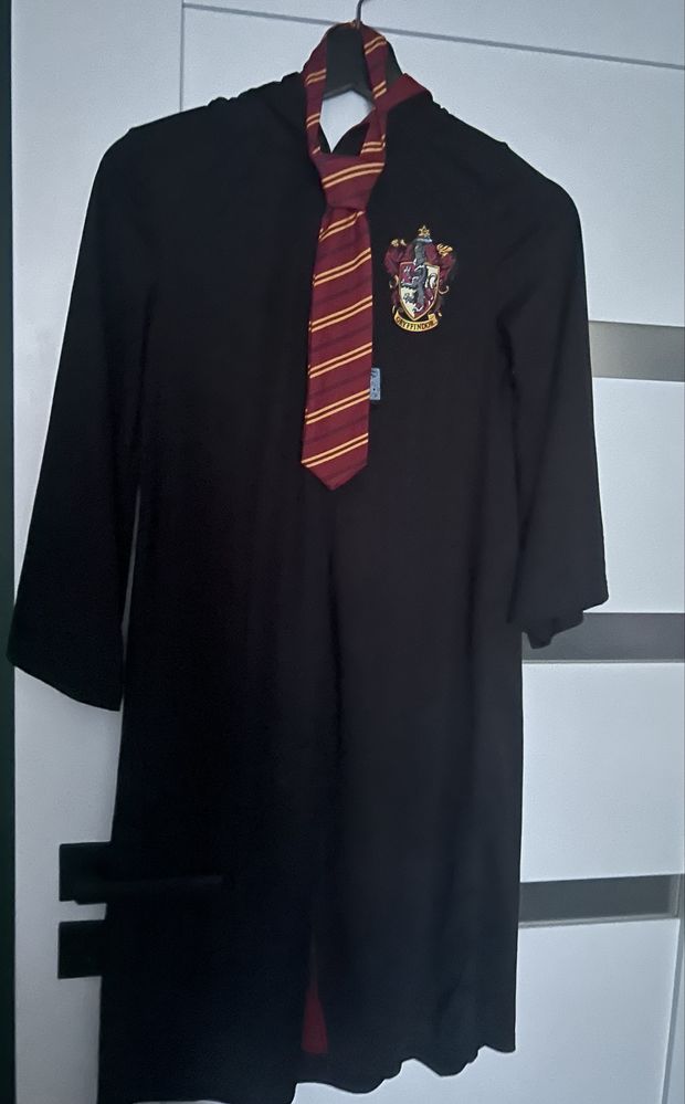 Strój Hermiona 134 140 płaszcz kostium na bal Harry Potter