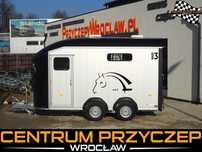 Cheval Liberte MAXI 3 konna trap przedni, siodlarnia NAJTANIEJ  3 konna, rampa przednia, siodlarnia, DMC: 3500 kg
