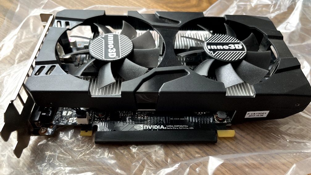 Відеокарта Inno3D GeForce GTX 1050 Ti HerculeZ Twin X2 4096MB