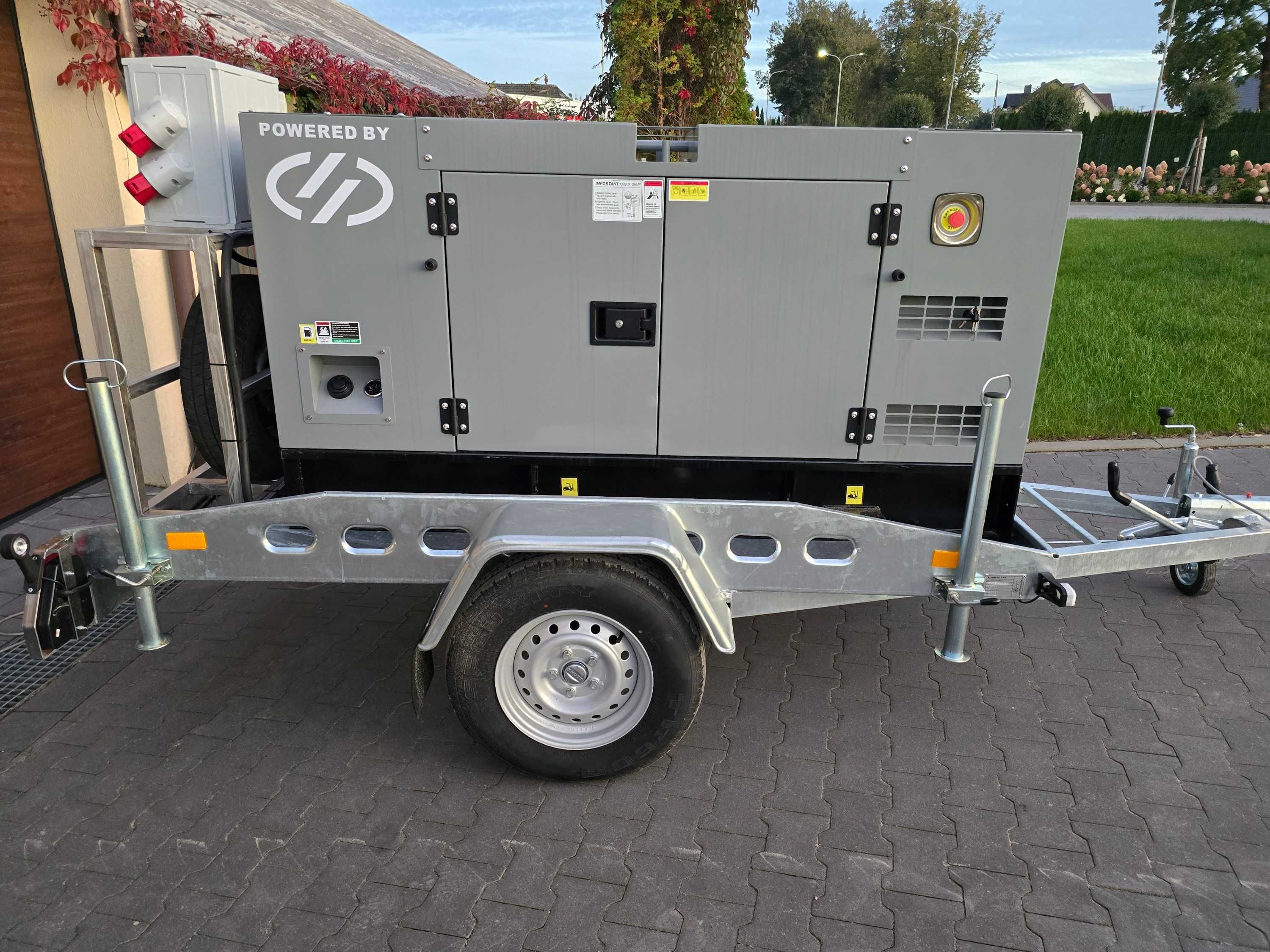 Agregat prądotwórczy  20kW wynajem