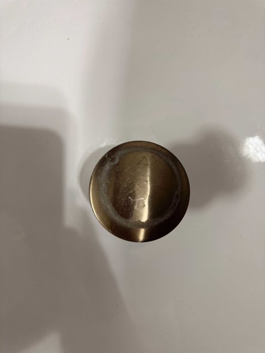 Умивальник накладний білий круглий Kraus KCV-341