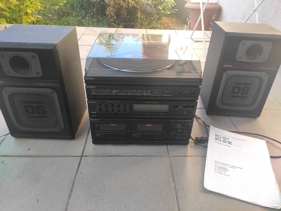 SONY compact hifi stereo XO-D1