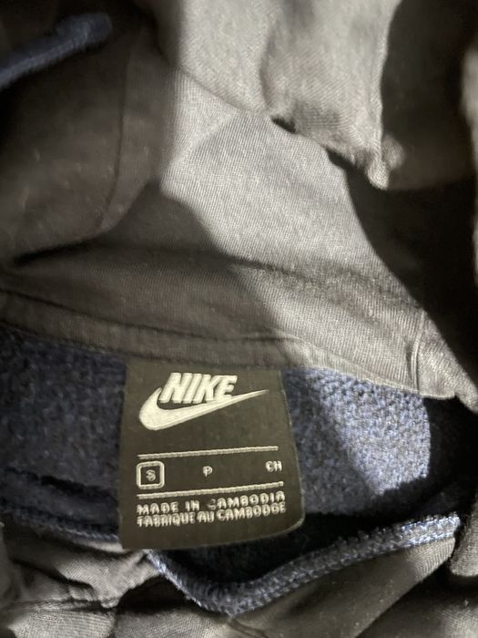 bluza z kapturem nike czarna