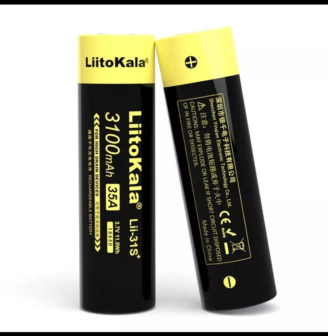 Батарейка 18650 LiitoKala Lii-31S 3000Mah