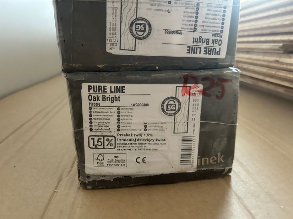 Podłoga Barlinek, dąb piccolo olejowanie 3 op. 6m2