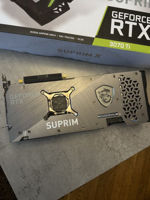 Топова Відеокарта Rtx 3070Ti ti Suprim X