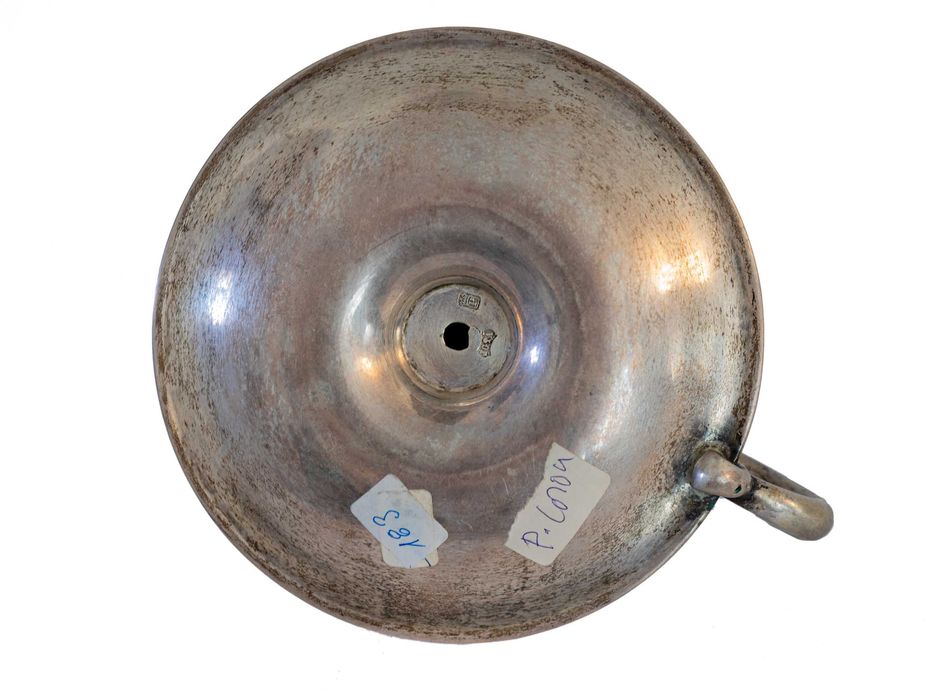 Palmatória candelabro prata | século XIX