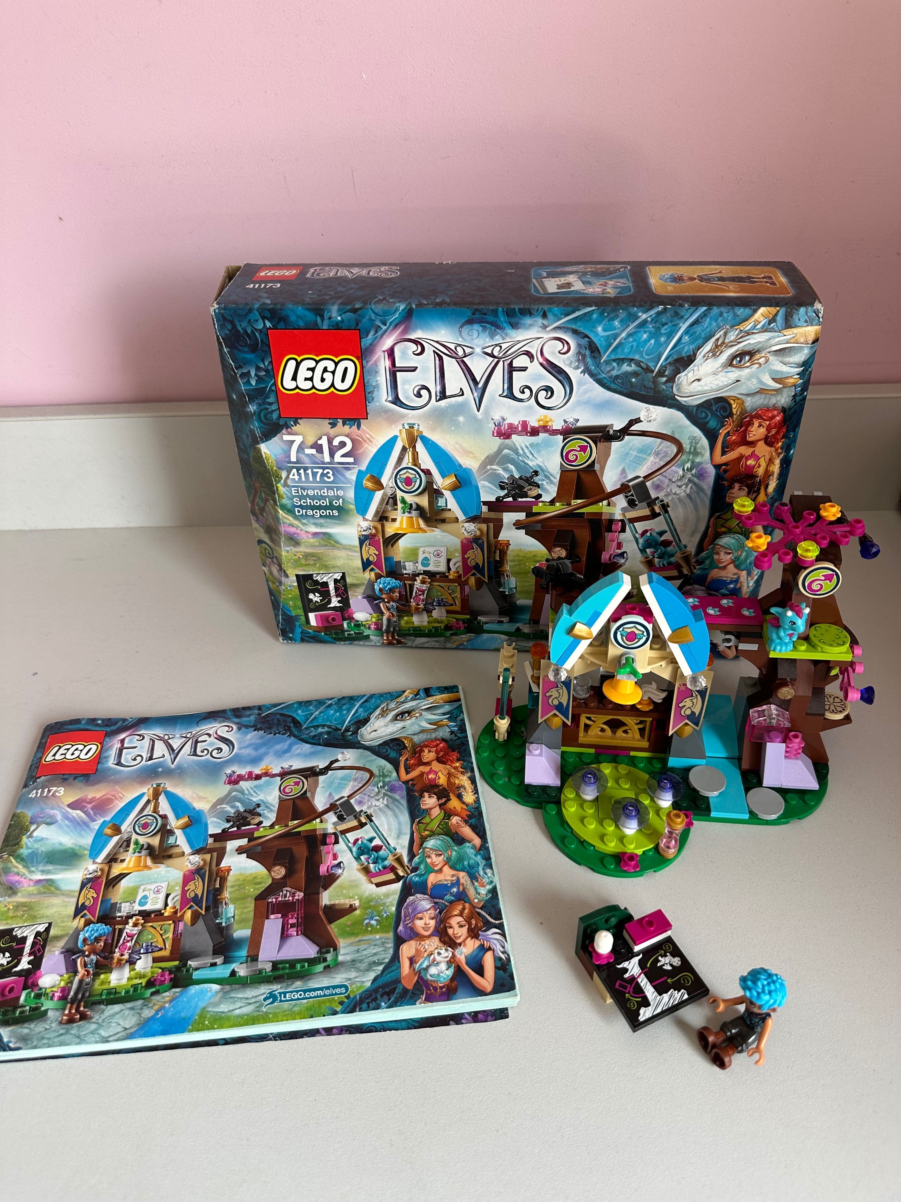 Lego Elves szkoła smoków w Elvendaler