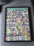 Quadro puzzle cervejas do mundo - Não colado à moldura - Desmontável
