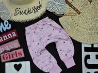 Smile - dresy joggersy pink , emotki r 74