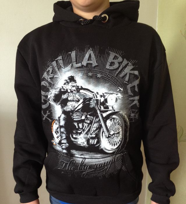 Bluza z kapturem Gorilla Biker