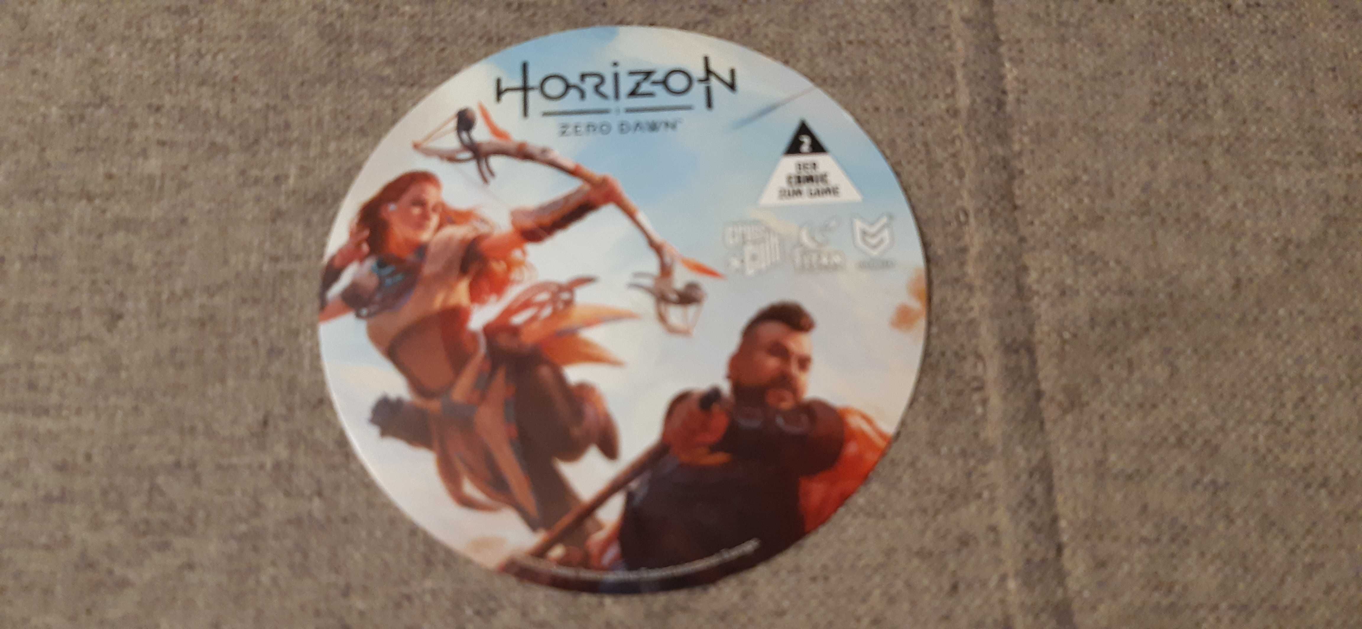 naklejka kolekcjonerska z gry Horizon playstation
